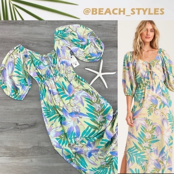 🔆BILLABONG🔆 TODAY'S WISH DRESS - Picture 1 of 16